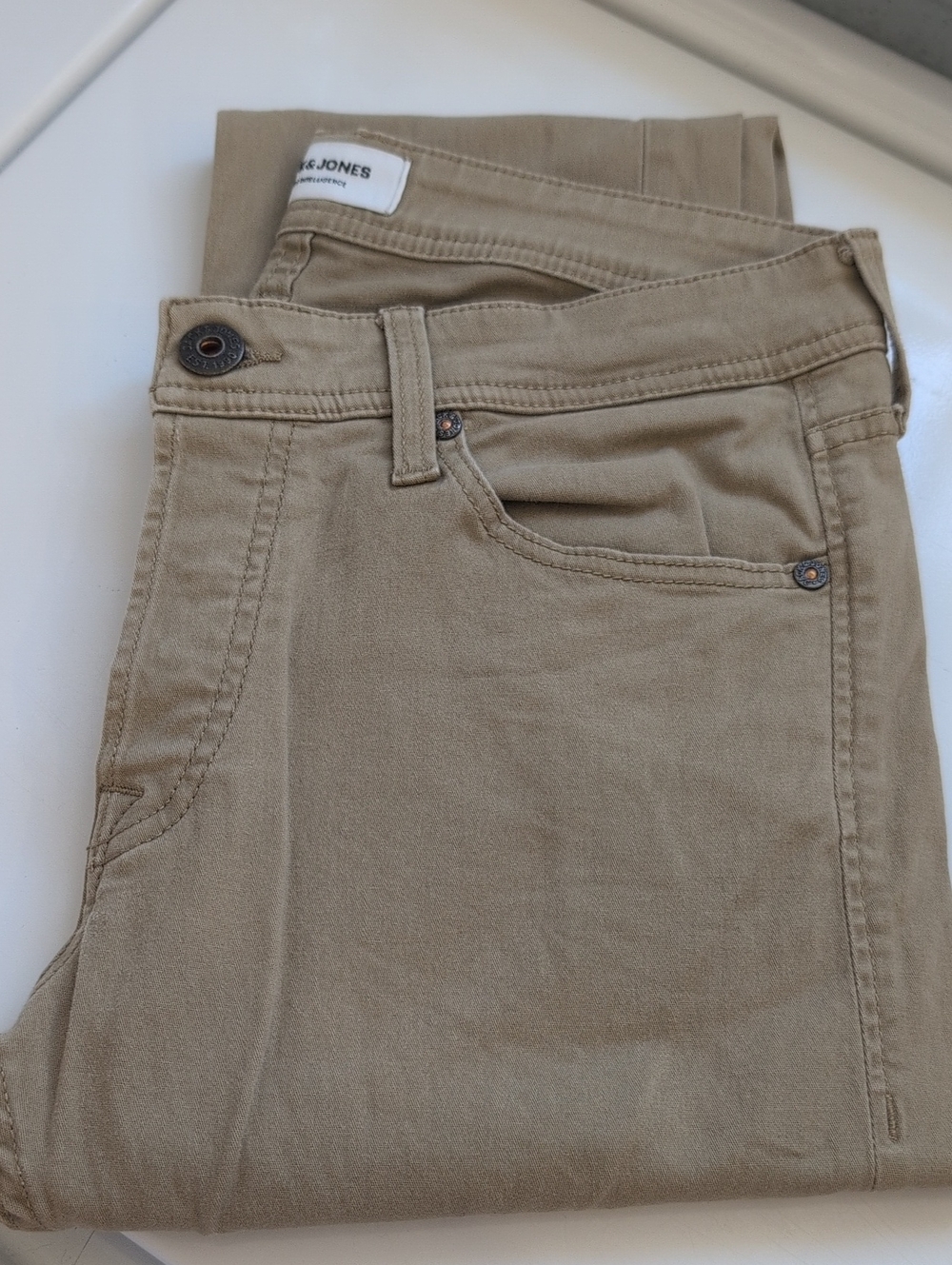 Jack & Jones Slim Glenn 30/32 Jeans Tan
